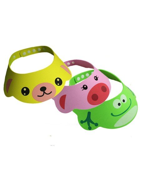 Gorro Visera de Ducha para Baño Bebé Niño Protege sus Ojos del shampoo Gorro Visera de Ducha para Baño Bebé Niño Protege sus Ojos del shampoo