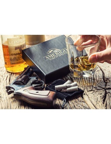 ⭐ Setx6 Balas Hielo enfriar Whiskey Ice Rocks en Acero Inoxidable