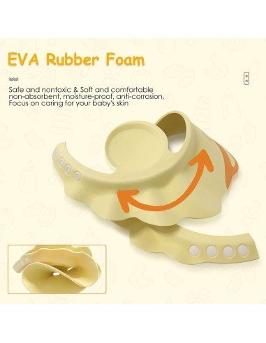 ✨ Gorro Visera de Ducha Cat diseño Gato Baño Bebé Niño