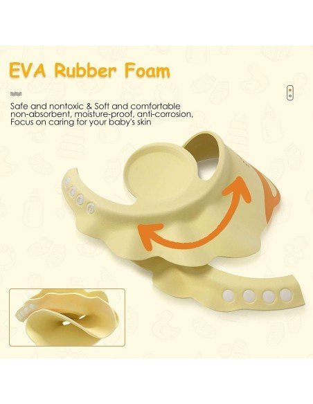 ✨ Gorro Visera de Ducha Cat diseño Gato Baño Bebé Niño ✨ Gorro Visera de Ducha Cat diseño Gato Baño Bebé Niño