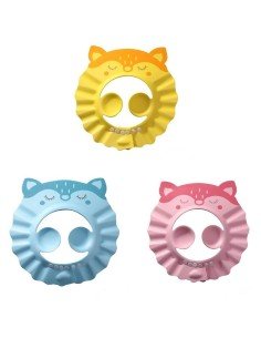✨ Gorro Visera de Ducha Cat diseño Gato Baño Bebé Niño 2