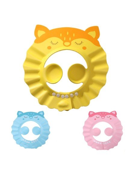 ✨ Gorro Visera de Ducha Cat diseño Gato Baño Bebé Niño