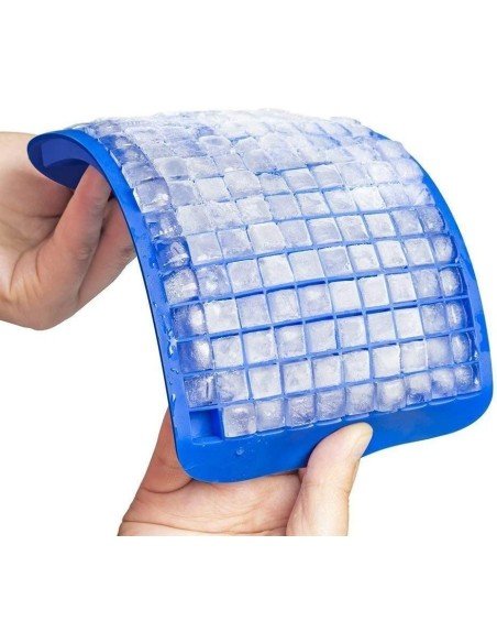 ⭐ Molde De Silicona Mini Cubos 160 Cavidades Whiskey Hielo