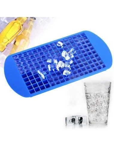 ⭐ Molde De Silicona Mini Cubos 160 Cavidades Whiskey Hielo