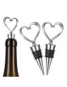 ⭐ Setx2 Tapa Corazón Bar Botella Licor Hermética Reutilizable Bartender