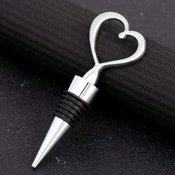 ⭐ Setx2 Tapa Corazón Bar Botella Licor Hermética Reutilizable Bartender