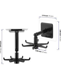 ⭐ Organizador Soporte a pared giratorio cocina baño Multiusos 2
