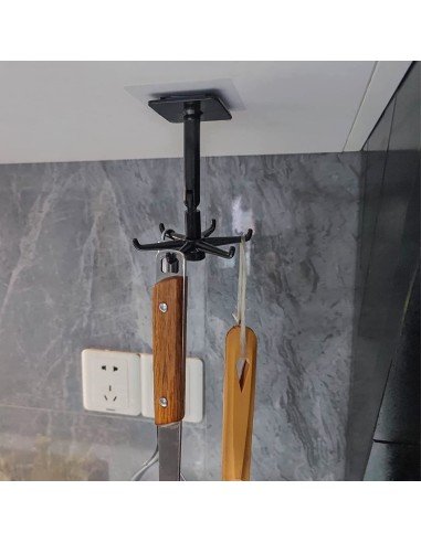 ⭐ Organizador Soporte a pared giratorio cocina baño Multiusos