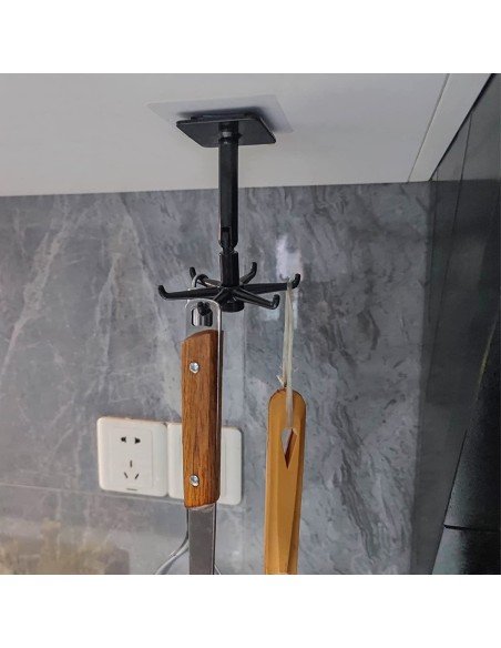 ⭐ Organizador Soporte a pared giratorio cocina baño Multiusos