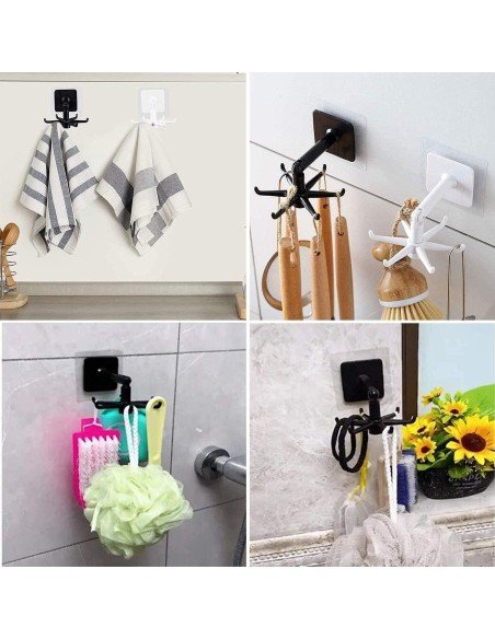 ⭐ Organizador Soporte a pared giratorio cocina baño Multiusos
