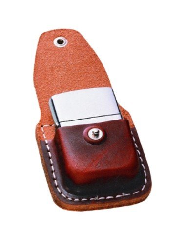 Estuche en Cuero Para encendedores Zippo