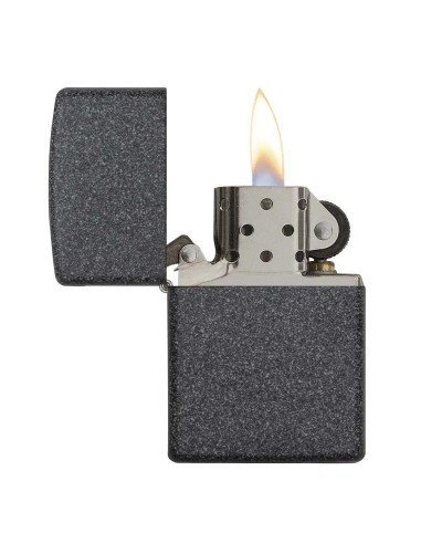 ⭐ Encendedor Zippo Colors Iron Stone - Gris Roca. Zippo 211