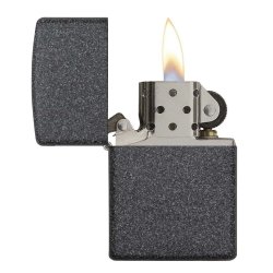 ⭐ Encendedor Zippo Colors Iron Stone - Gris Roca. Zippo 211