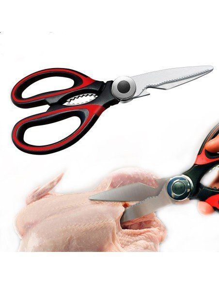 ⭐ Tijeras Cuchillo Cocina Acero Inoxidable Corta Huesos Verduras ⭐ Tijeras Cuchillo Cocina Acero Inoxidable Corta Huesos Verduras