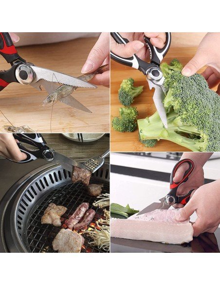⭐ Tijeras Cuchillo Cocina Acero Inoxidable Corta Huesos Verduras ⭐ Tijeras Cuchillo Cocina Acero Inoxidable Corta Huesos Verduras