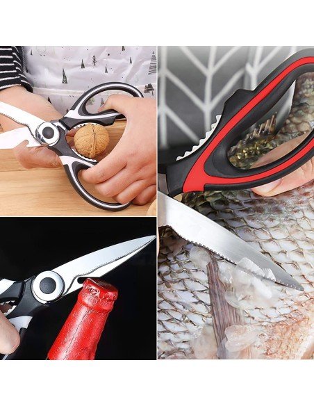 ⭐ Tijeras Cuchillo Cocina Acero Inoxidable Corta Huesos Verduras ⭐ Tijeras Cuchillo Cocina Acero Inoxidable Corta Huesos Verduras