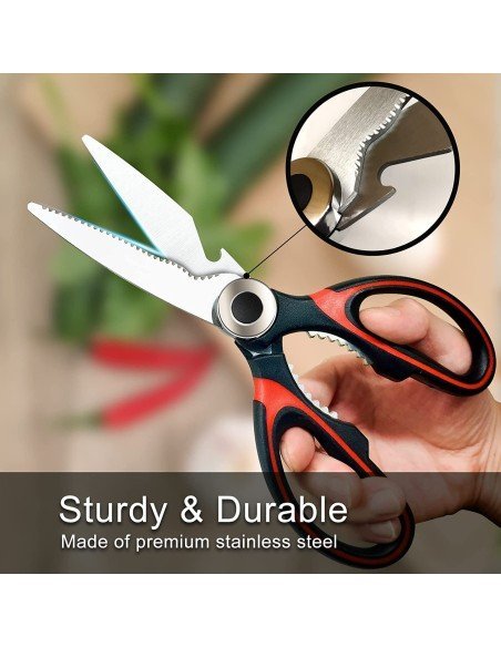 ⭐ Tijeras Cuchillo Cocina Acero Inoxidable Corta Huesos Verduras ⭐ Tijeras Cuchillo Cocina Acero Inoxidable Corta Huesos Verduras