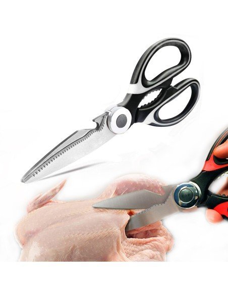 ⭐ Tijeras Cuchillo Cocina Acero Inoxidable Corta Huesos Verduras ⭐ Tijeras Cuchillo Cocina Acero Inoxidable Corta Huesos Verduras
