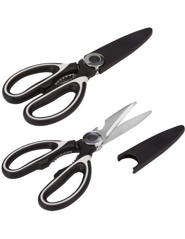 ⭐ Tijeras Cuchillo Cocina Acero Inoxidable Corta Huesos Verduras