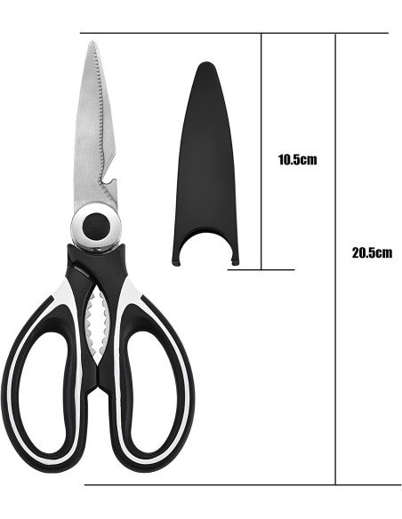 ⭐ Tijeras Cuchillo Cocina Acero Inoxidable Corta Huesos Verduras ⭐ Tijeras Cuchillo Cocina Acero Inoxidable Corta Huesos Verduras