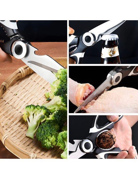 ⭐ Tijeras Cuchillo Cocina Acero Inoxidable Corta Huesos Verduras ⭐ Tijeras Cuchillo Cocina Acero Inoxidable Corta Huesos Verduras