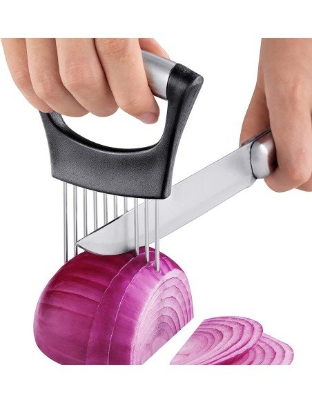 ⭐ Sujetador Trincho Para Rebanar Cebolla Holder Slicer ⭐ Sujetador Trincho Para Rebanar Cebolla Holder Slicer