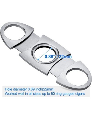 Cortapuros en Acero Tabacos despicadora puros habanos