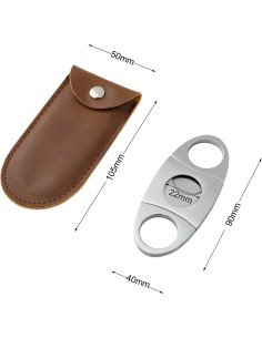 ⭐ Cortapuros en Acero Inoxidable Tabacos despicadora puros habanos 2