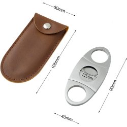 ⭐ Cortapuros en Acero Inoxidable Tabacos despicadora puros habanos