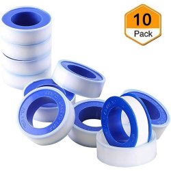 kit x12 Teflón para tuberías de Agua