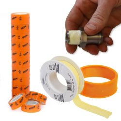 ⭐ kit x10 Teflón para tuberías de gas