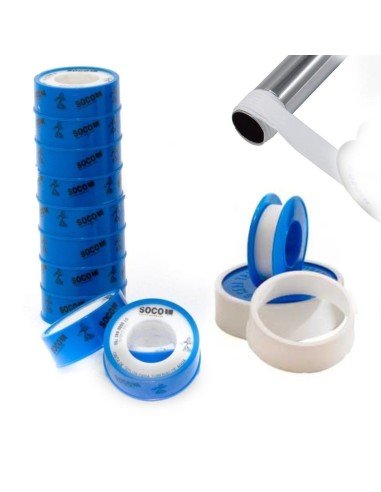 ⭐ kit x10 Teflón para tuberías de Agua