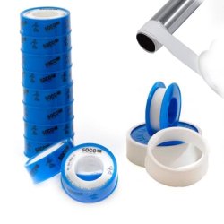 ⭐ kit x10 Teflón para tuberías de Agua