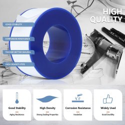 ⭐ kit x10 Teflón para tuberías de Agua