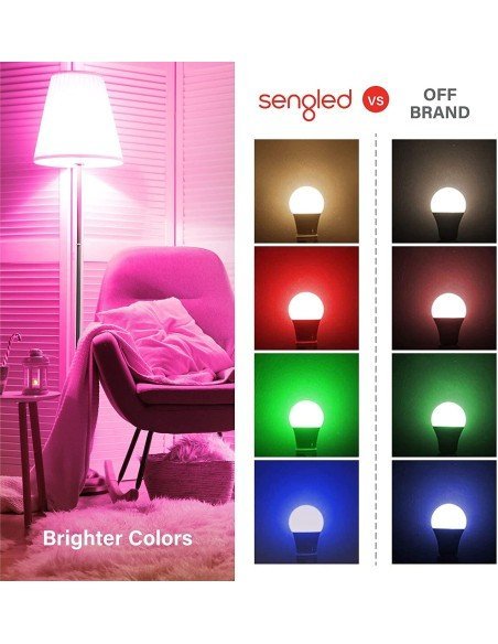 ⭐ Bombillo Inteligente Led Sengled Cambia De Color New Alexa ⭐ Bombillo Inteligente Led Sengled Cambia De Color New Alexa