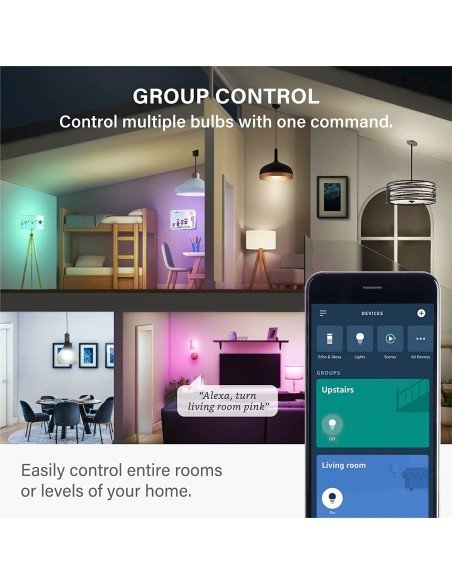 ⭐ Bombillo Inteligente Led Sengled Cambia De Color New Alexa ⭐ Bombillo Inteligente Led Sengled Cambia De Color New Alexa