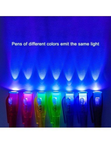 ⭐ Lapicero mágico, esfero con tinta invisible se revela con la luz UV