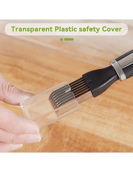 ⭐ Cortador Metálico de Cebolla tirillas perfectas en un solo corte