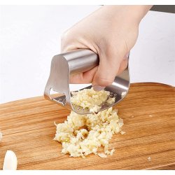 ⭐ Triturador Prensador Machacador Ajos Cocina Acero Inoxidable