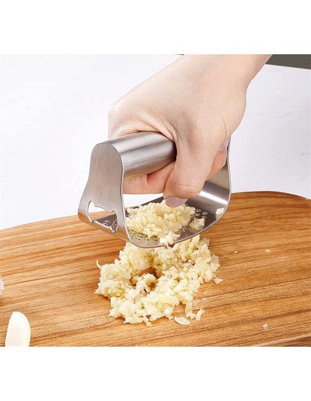 ⭐ Triturador Prensador Machacador Ajos Cocina Acero Inoxidable