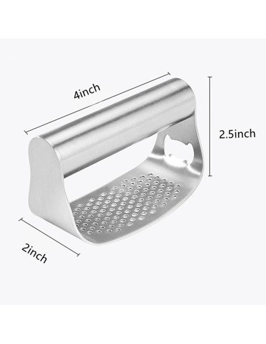 ⭐ Triturador Prensador Machacador Ajos Cocina Acero Inoxidable