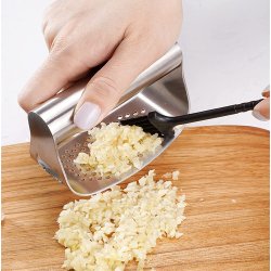 ⭐ Triturador Prensador Machacador Ajos Cocina Acero Inoxidable