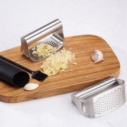 ⭐ Triturador Prensador Machacador Ajos Cocina Acero Inoxidable