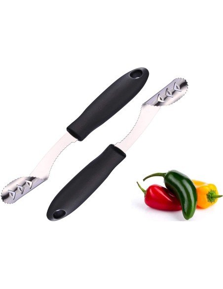 ⭐ Removedor de semillas pimientos tomates pepinos ⭐ Removedor de semillas pimientos tomates pepinos