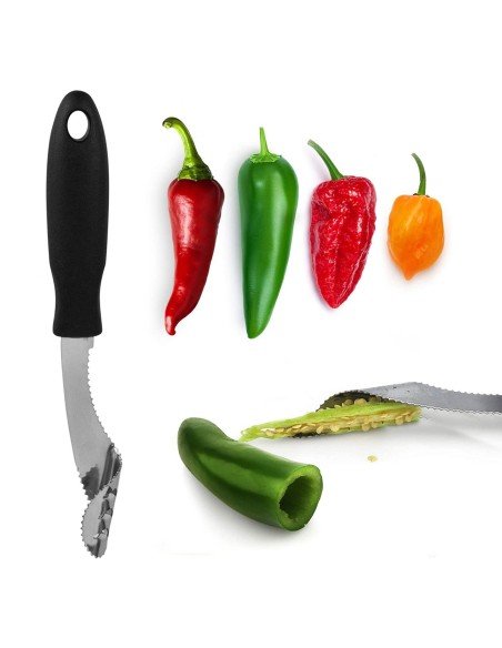 ⭐ Removedor de semillas pimientos tomates pepinos ⭐ Removedor de semillas pimientos tomates pepinos
