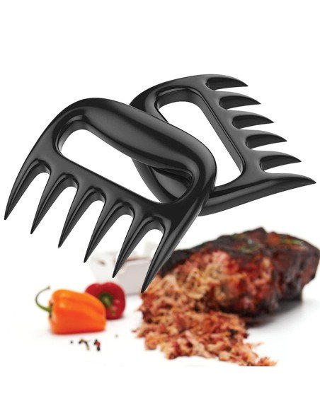 ⭐ Pinzas Triturador Garra De Oso Para Carne Pollo Barbacoa x2 !!