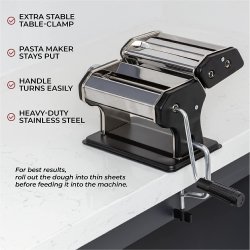 ⭐ Máquina para hacer pasta en Acero Inoxidable spaghetti comida italiana