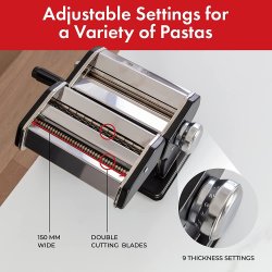 ⭐ Máquina para hacer pasta en Acero Inoxidable spaghetti comida italiana