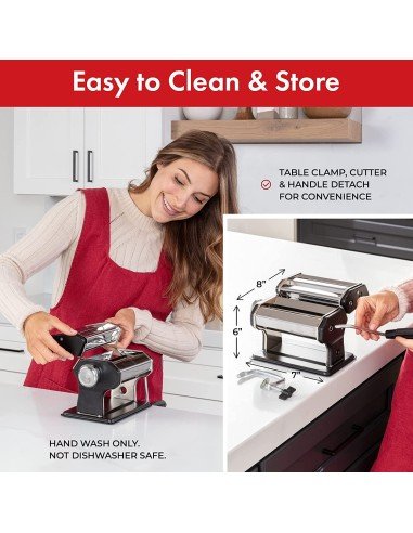 ⭐ Máquina para hacer pasta en Acero Inoxidable spaghetti comida italiana