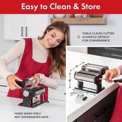 ⭐ Máquina para hacer pasta en Acero Inoxidable spaghetti comida italiana